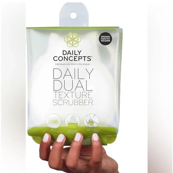 Daily Concepts Daily Dual Texture Scrubber NIP - Picture 2 of 6